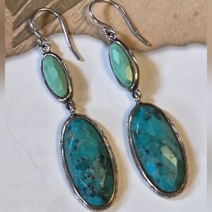 Silpada Sterling Silver & Turquoise Earrings